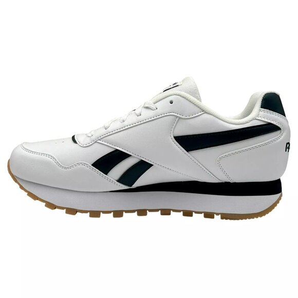 Reebok Harman Run Men's Classic Style Sneakers Size 10 White/Navy Blue Ortholite - Picture 4 of 13